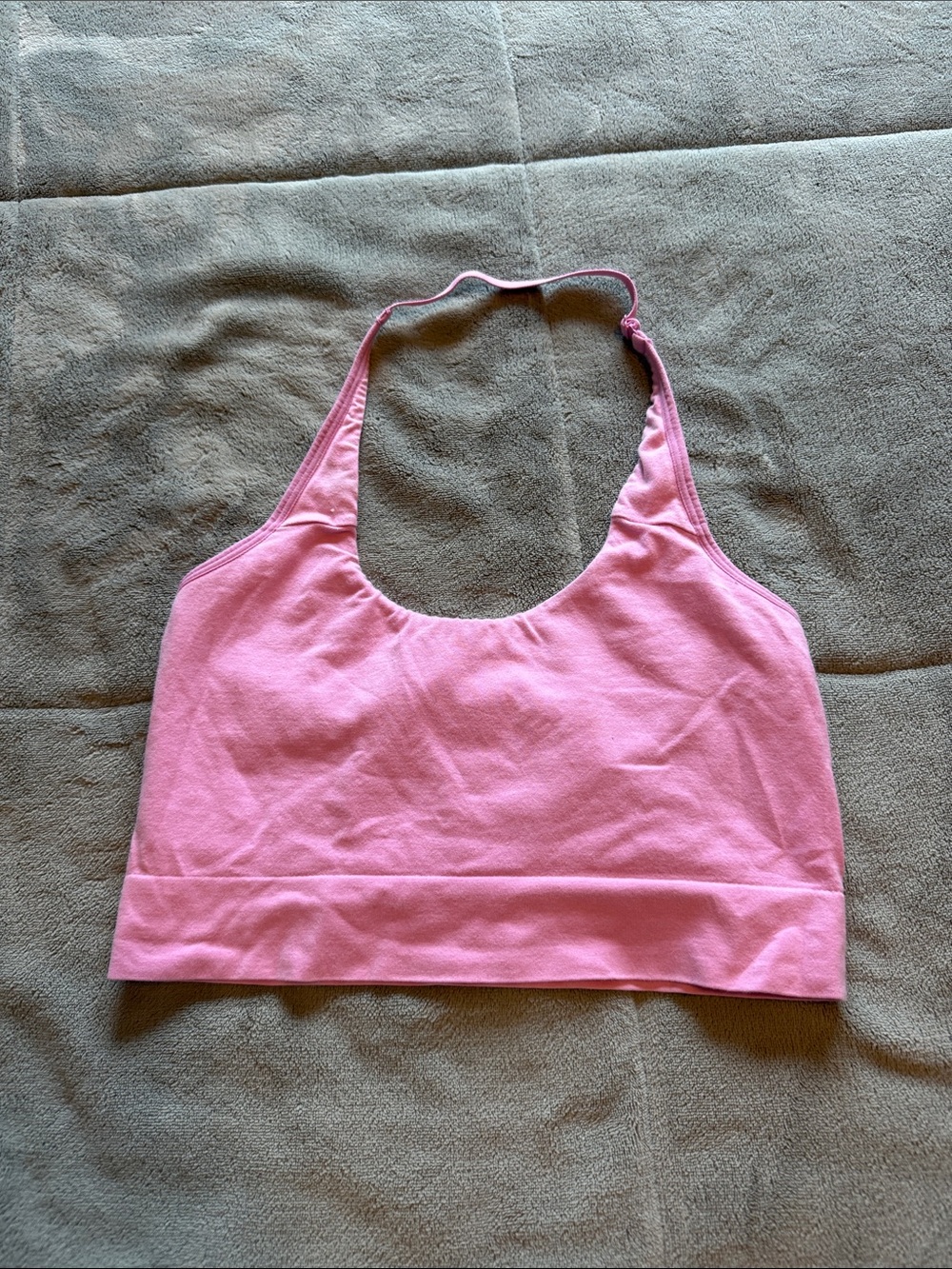 Women's Pink Halter Bralette